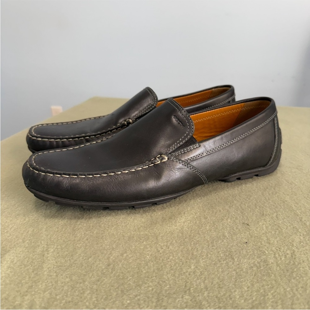 Geox Men’s‎ Black Moner loafers Size EU 46- US 12